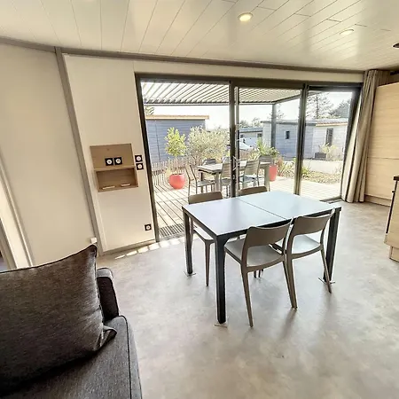 Alpesi faház Chalet Vip A - 2 Chambres, Piscine Chauffee, Clim, Wifi, Proche Plage - Fr-1-361-461 Jullouville-les-Pins