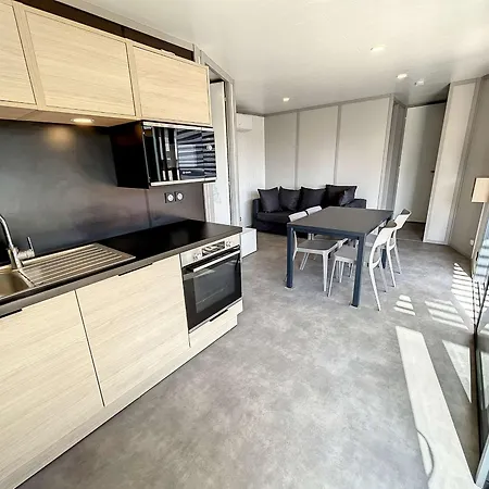 Chalet Vip A - 2 Chambres, Piscine Chauffee, Clim, Wifi, Proche Plage - Fr-1-361-461 Alpesi faház Jullouville-les-Pins